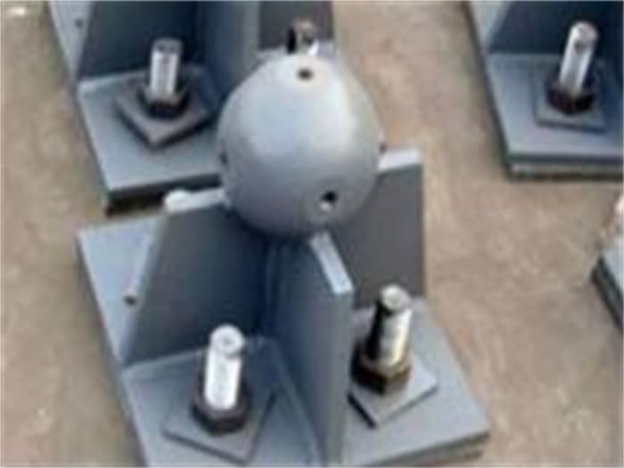 绵竹螺栓球网架支座